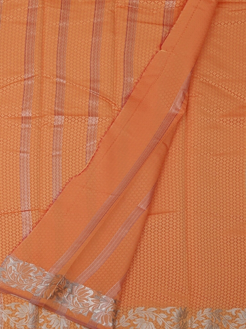 

Pothys Peach-Coloured Woven Design Art Silk Saree
