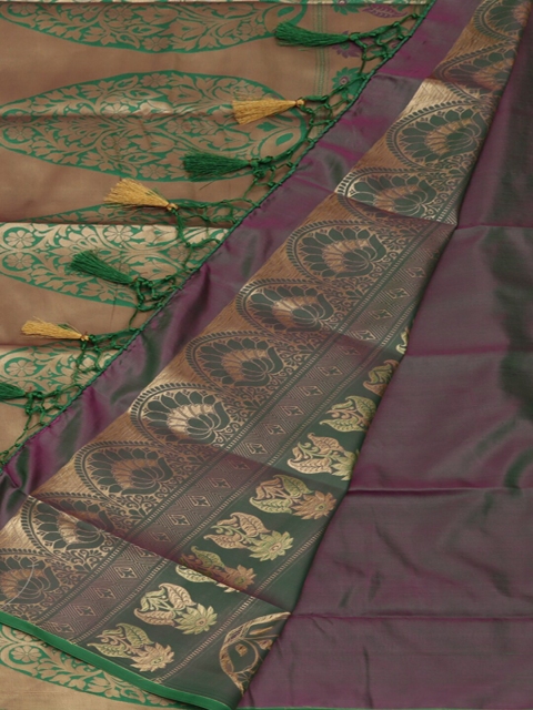 

Pothys Pink Woven Design Art Silk Saree