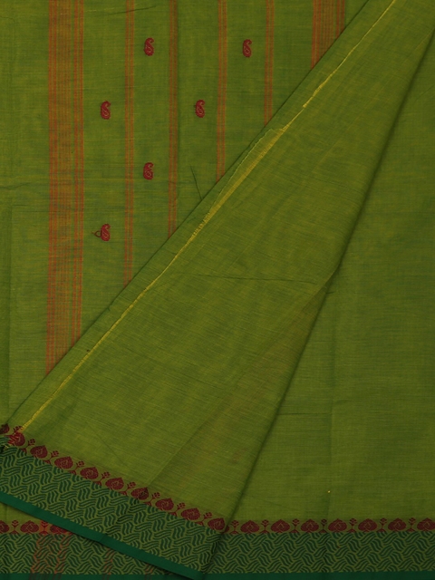 

Pothys Green Woven Design Pure Cotton Saree