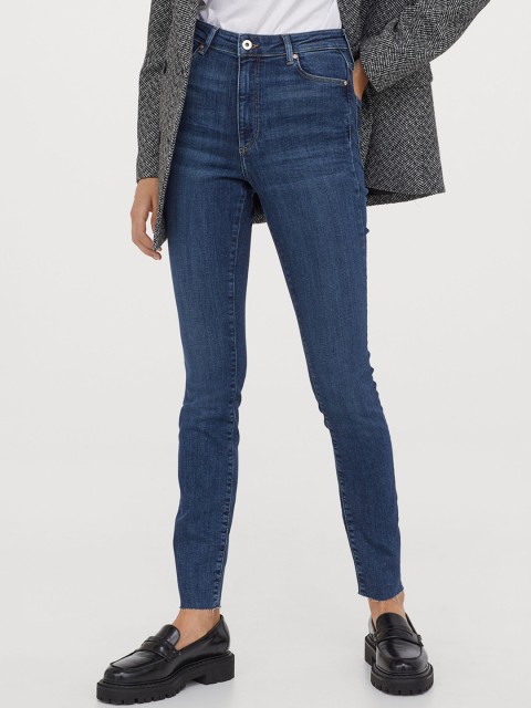 

H&M Women Blue Shaping High Jeans