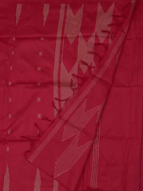 

Pothys Pink Woven Design Jute Silk Saree