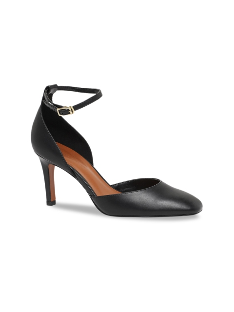 

CHARLES & KEITH Women Black Solid Heels