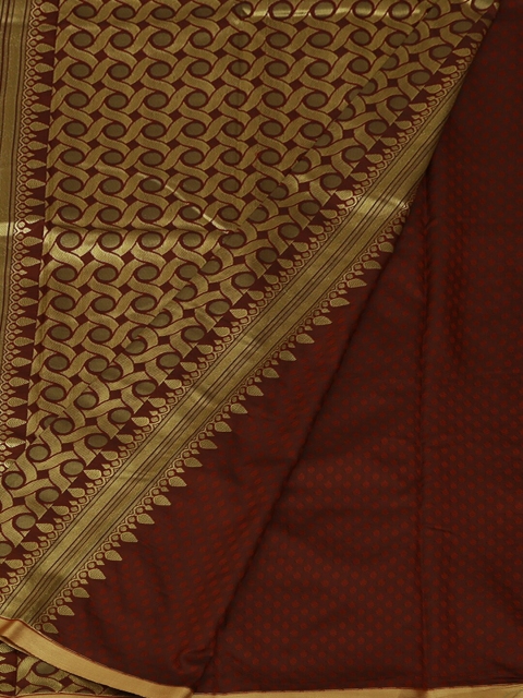 

Pothys Green & Maroon Art Silk Dyed Saree