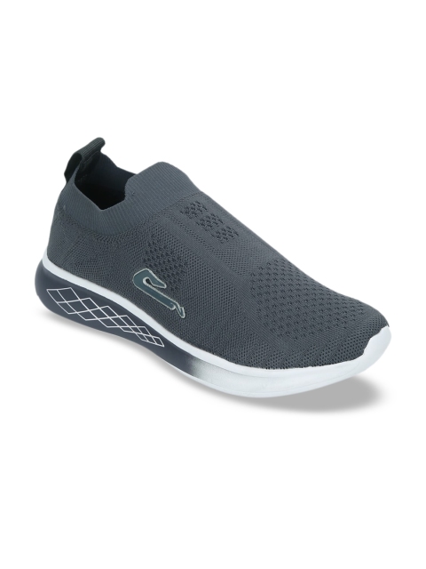 

Columbus Men Grey Mesh Running Shoes
