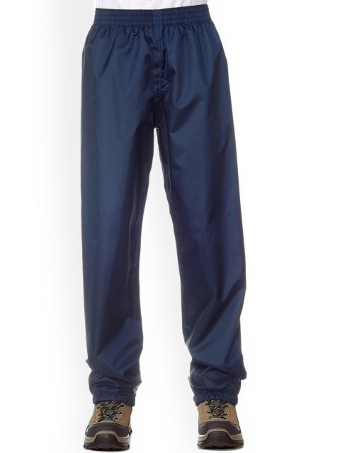 

Quechua By Decathlon Kids Navy Blue Regular Fit Solid Regular Trousers