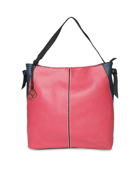 

Sugarush Pink Solid Shoulder Bag