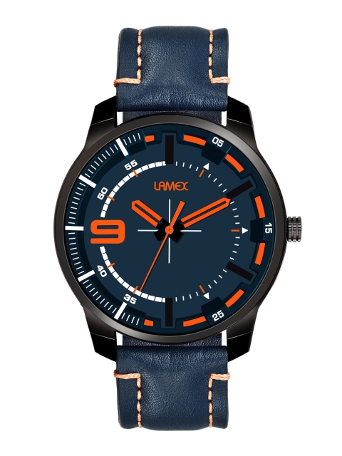 

LAMEX Men Blue Analogue Watch 10647-PHONIXDLX