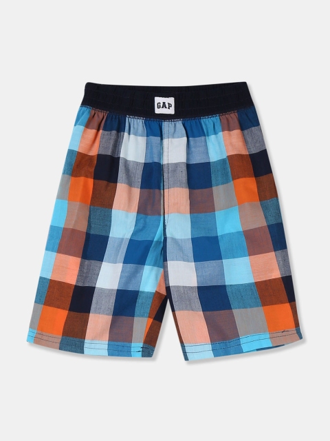 

GAP Toddler Boy Blue Plaid PJ Shorts