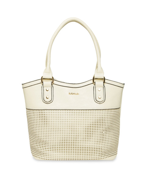 

Sugarush Beige Solid Shoulder Bag