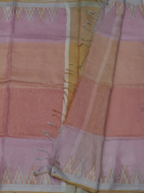 

Pothys Pink Woven Design Tissue Saree