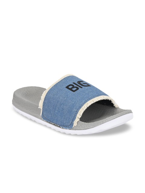 

Big Fox Men Blue Solid Sliders