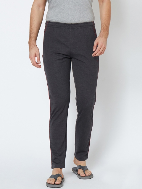 

Sweet Dreams Men Charcoal Solid Lounge Pants