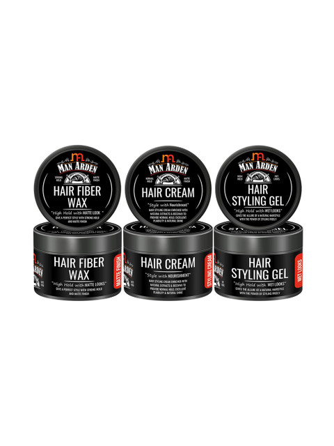 

Man Arden Hair Styling Combo 50 g each, Black