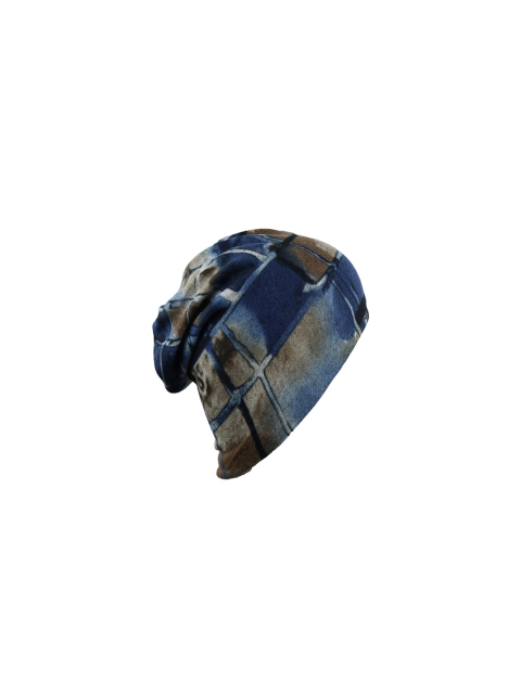 

Bunnywave Unisex Blue Printed Beanie