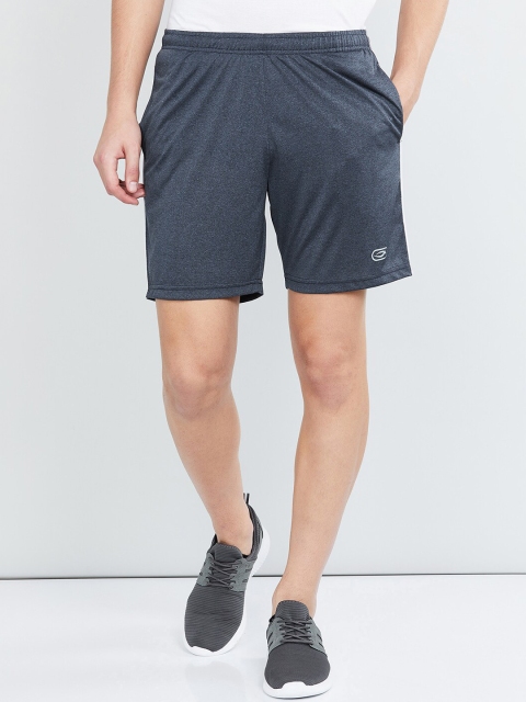 

max Men Blue Solid Lounge Shorts