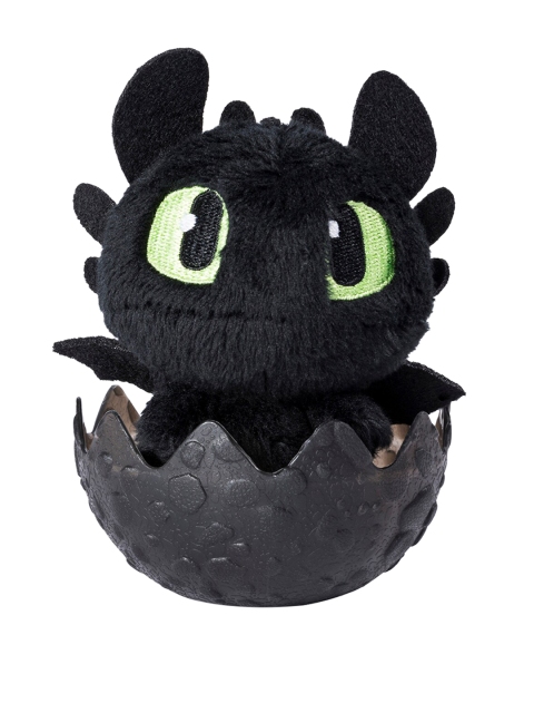 

HOW TO TRAIN YOUR DRAGON Unisex Kids Black Toothless Stuffed Soft Plush Toy