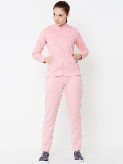 

Sweet Dreams Women Pink Printed Loungewear Tracksuit