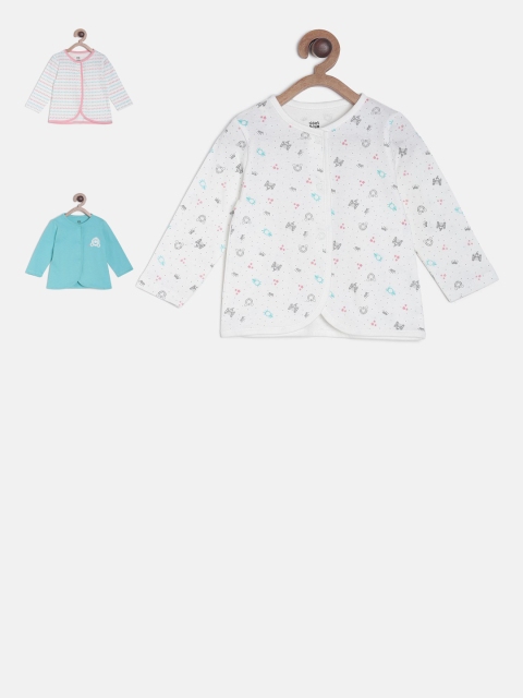 

MINI KLUB Girls Multicoloured Printed Round Neck T-shirt, Multi