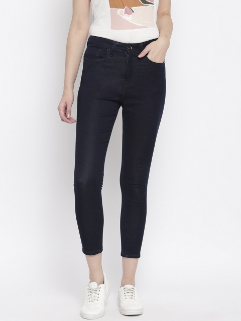 

Pepe Jeans Men Navy Blue Regular Fit Mid-Rise Clean Look Jeans