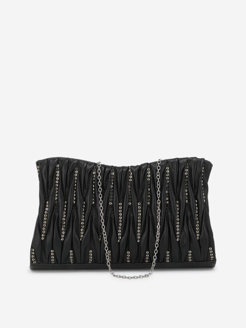 

Element Cart Black Embellished Purse Clutch