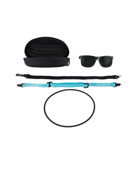 

OLAIAN By Decathlon Unisex Surfing Sunglasses, Black