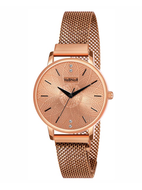 

VeBNoR Girls Rose Gold Analogue Watch WT 143 ROSE GOLD