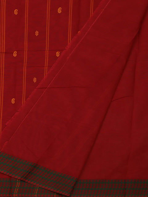

Pothys Maroon Woven Design Pure Cotton Saree