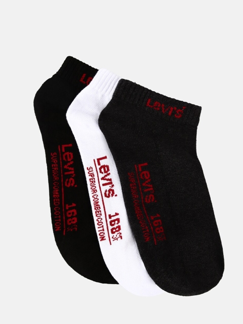 

Levis Men Pack of 3 Assorted Ankle-Length Socks