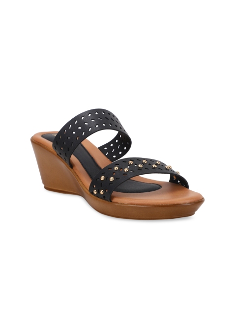 

Bata Women Black Embellished Sandals