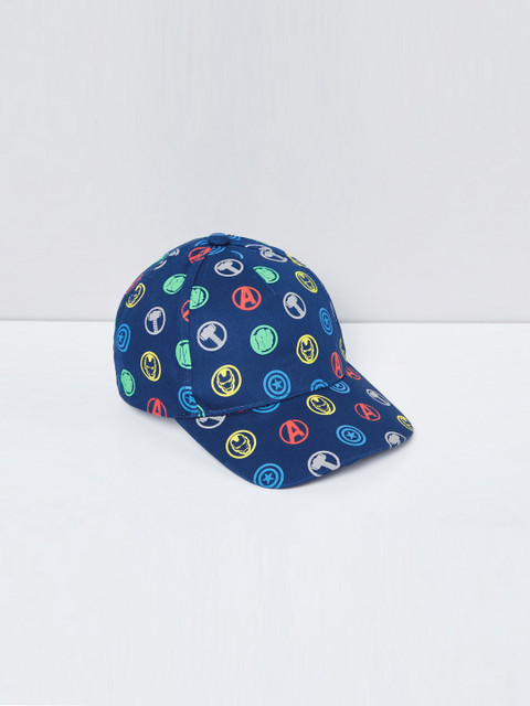 

max Boys Multicoloured Printed Snapback Cap, Multi