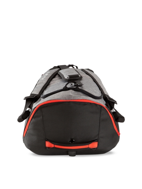 

Kipsta By Decathlon Unisex Grey & Red Solid 50 L Football Kitbag