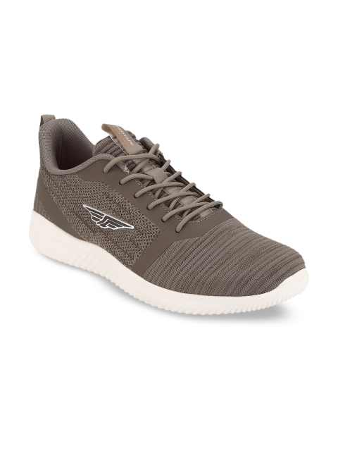 

Red Tape Men Beige Textile Walking Shoes