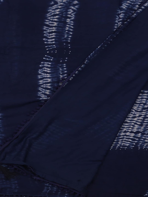 

Pothys Navy Blue Dyed Pure Cotton Saree