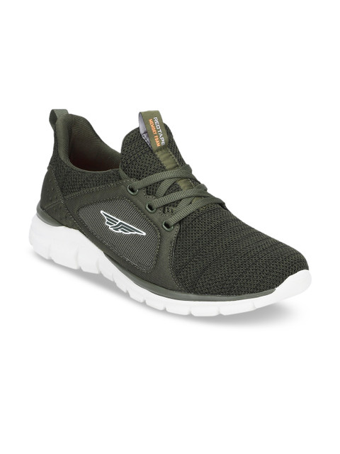 

Red Tape Men Khaki Textile Walking Shoes