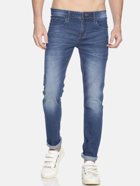 

Chennis Men Blue Slim Fit Mid-Rise Clean Look Jeans