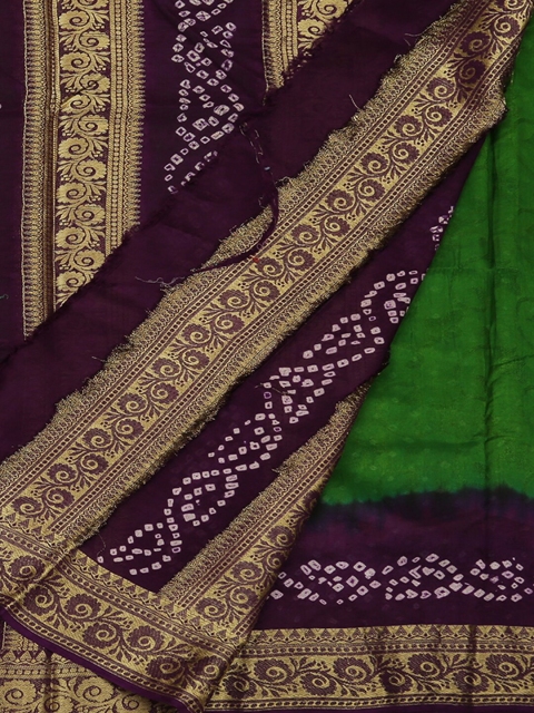 

Pothys Green Woven Design Art Silk Saree