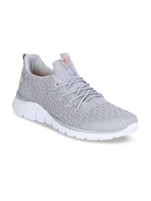 

Red Tape Men Grey Textile Walking Shoes