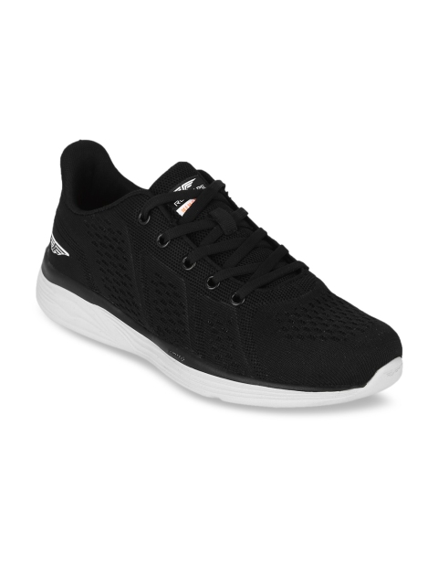 

Red Tape Men Black Textile Walking Shoes