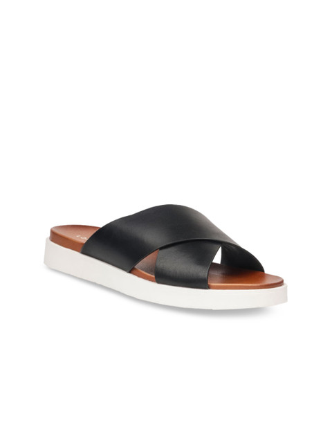 

London Rag Women Black Solid Sandals