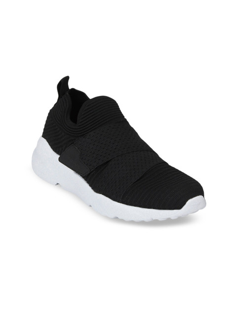 

Red Tape Men Black Textile Walking Shoes