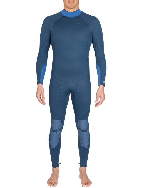

SUBEA By Decathlon Men Teal Blue Solid Scuba Diving Wetsuit SCD 100 Back Zip
