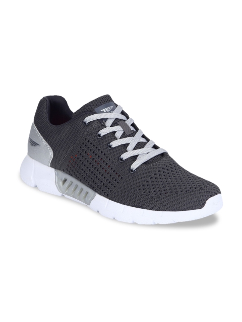 

Red Tape Men Grey Textile Walking Shoes