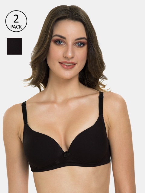 

Tweens Pack of 2 Bra, Black
