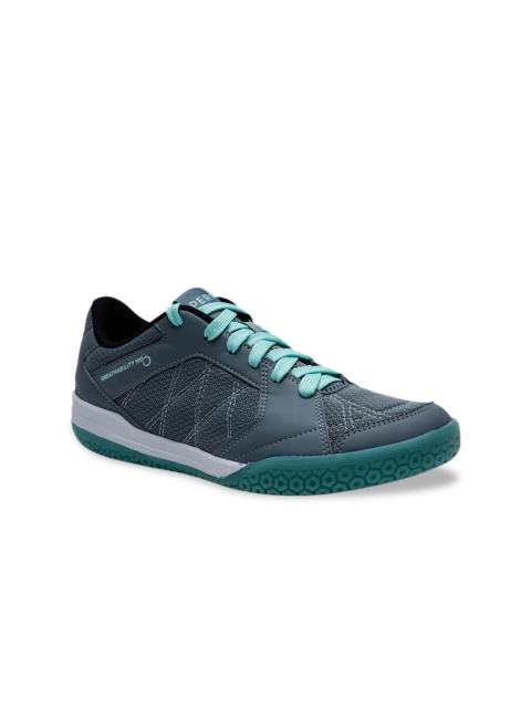 

PERFLY By Decathlon Women Grey Synthetic Badminton Shoes