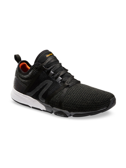 

Newfeel By Decathlon Men Black Synthetic Walking Shoes
