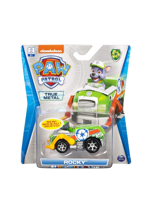 

PAW PATROL Kids Green & Orange Diecast True Metal Vehicle Core Rocky