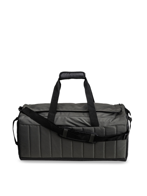 

Domyos By Decathlon Unisex Grey & Black Colorblocked Backpack