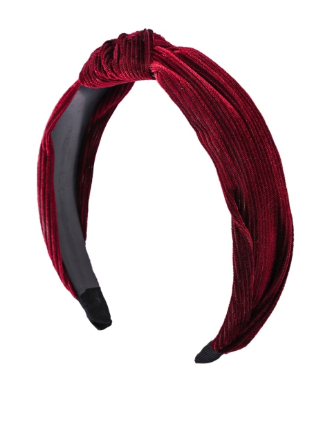 

BuckleUp Red Hairband