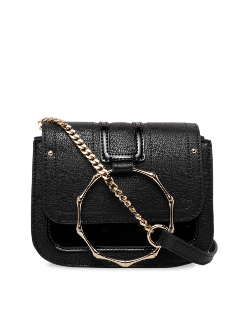 

Call It Spring Black Textured Sling Bag