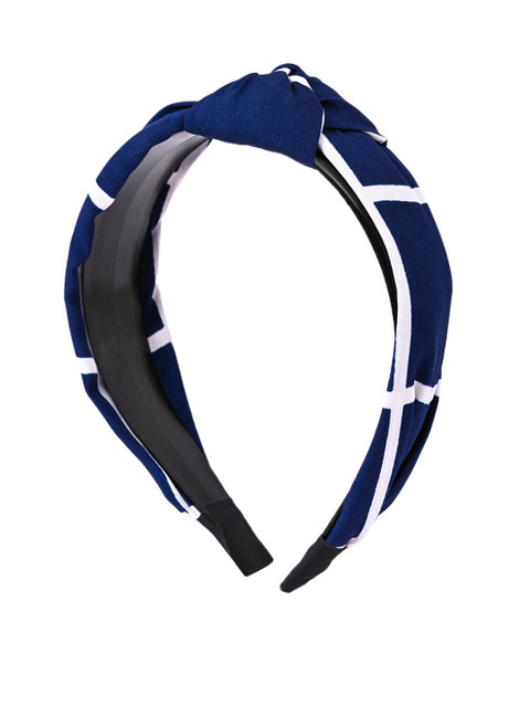 

BuckleUp Navy Blue Hairband